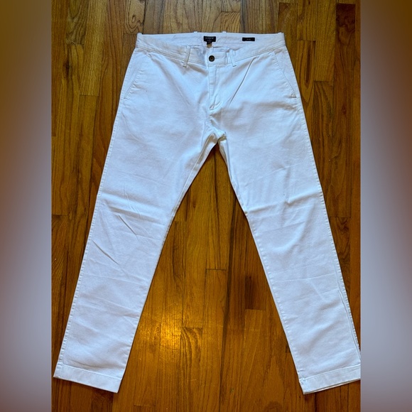 EUC: J Crew | Slim Cotton Pant | 34x32 - Picture 2 of 3